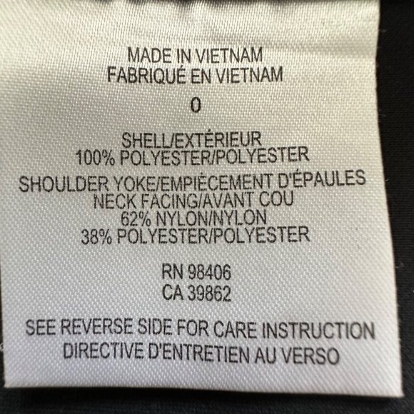 Theory Sz. 0 Tenna Black Neoprene Peplum Sheath Short Sleeve Zip Up Pencil Dress - Picture 14 of 15